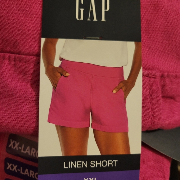 NWT GAP Pink Shorts Size XXL - Picture 3 of 7